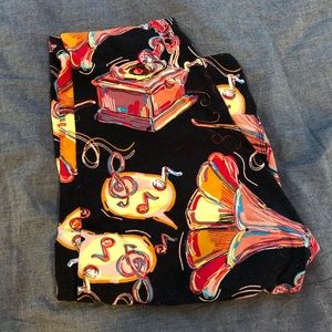 Lularoe record player leggings